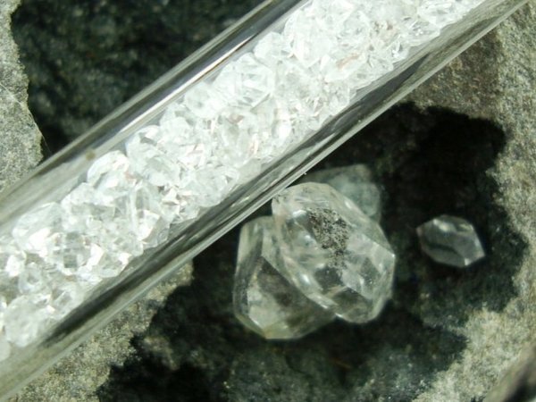 Herkimer Bergkristall Heilstein