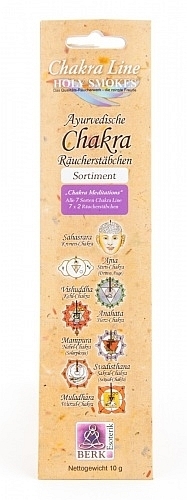 Chakra Line - Meditationssortiment - Räucherstäbchen