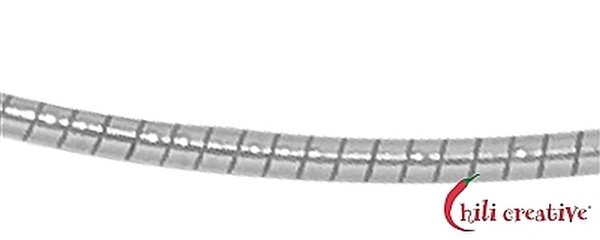 Schlangenkette - Silber - 1,4 mm / 50 cm