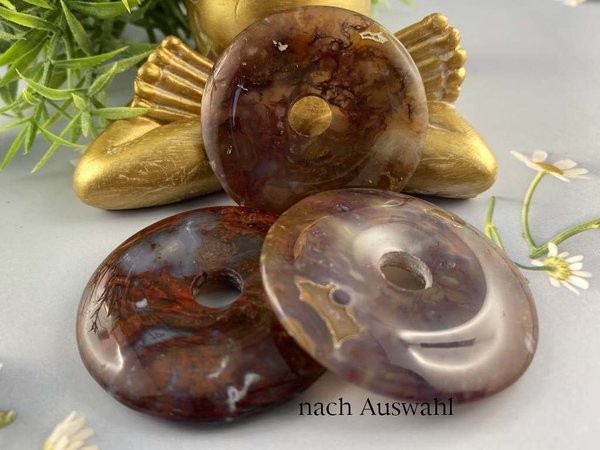 Jaspis-Chalcedon - Donut 45 mm