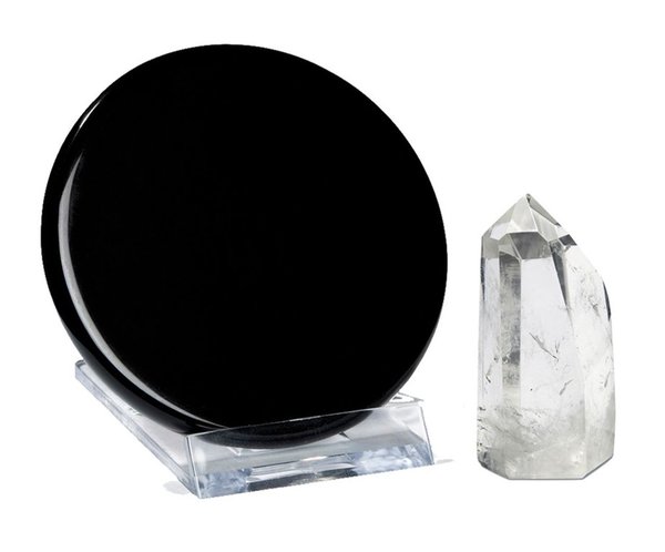 Obsidian - Meditationsset - Der magische Spiegel