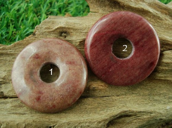 Piemontit Quarz - Donut 30 mm