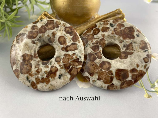 Erlan/Wollastonit (Granat) - Donut 50 mm