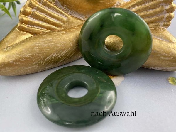 Nephrit Jade - Donut 30 mm