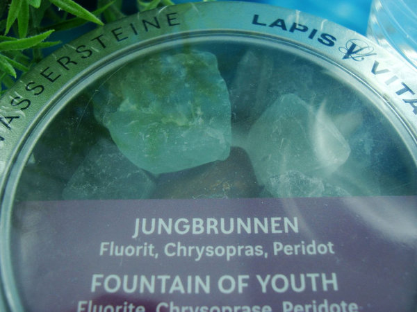 Wassersteine "Jungbrunnen" - Geschenkdose