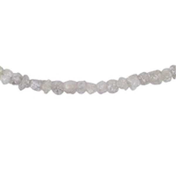 Diamant-Halskette: silber