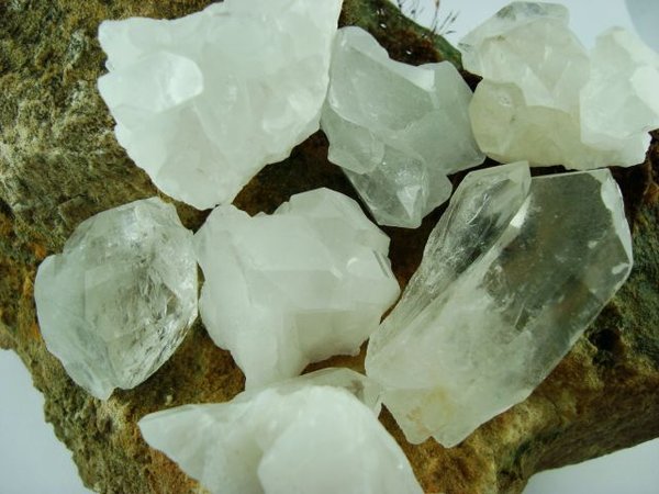 Bergkristall Spitze ~ kleine Kristallstufe (1 Stk.)